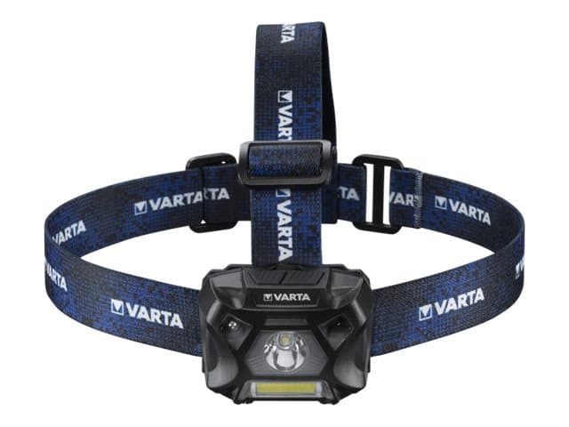 Varta Work Flex H20 - Taskulamppu päähän - LED - 8-tila - 3 W