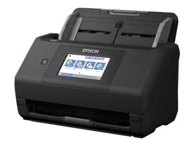 Epson WorkForce ES-580W - Asiakirjaskanneri - Kosketuskuvakenno (CIS) - Duplex - 215,9 x 6096 mm - 600 dpi x 600 dpi - jopa 35 sivua/min (mono) / jopa 35 sivua/min (väri) - ADF (100 arkkia) - jopa 4000 skannausta päivässä - USB 3.0, Wi-Fi(ac)