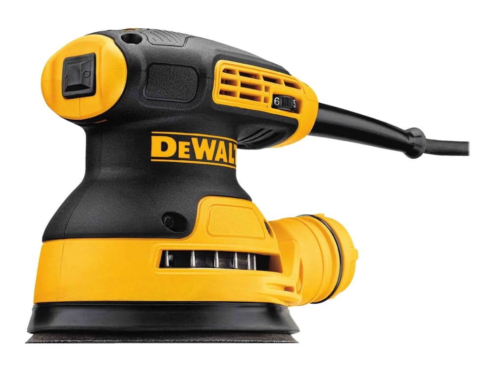 DeWALT DWE6423-QS, Epäkeskohiomakone, Musta, Keltainen, 8000 OPM, 12000 OPM, 2,6 mm, AC