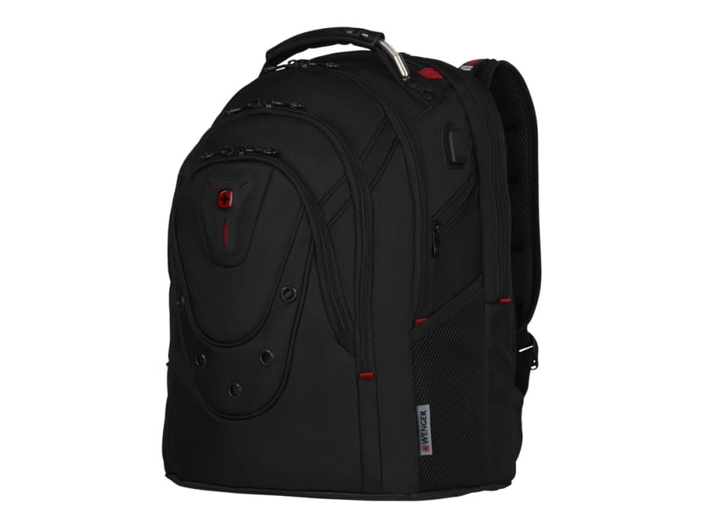 Wenger IBEX Deluxe - kannettava reppu - 14 - 16 - musta