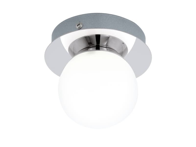 EGLO Mosiano, LED, Ei vaihdettavissa oleva hehkulamppu, 3000 K, 340 lm, IP44, Kromi, Valkoinen