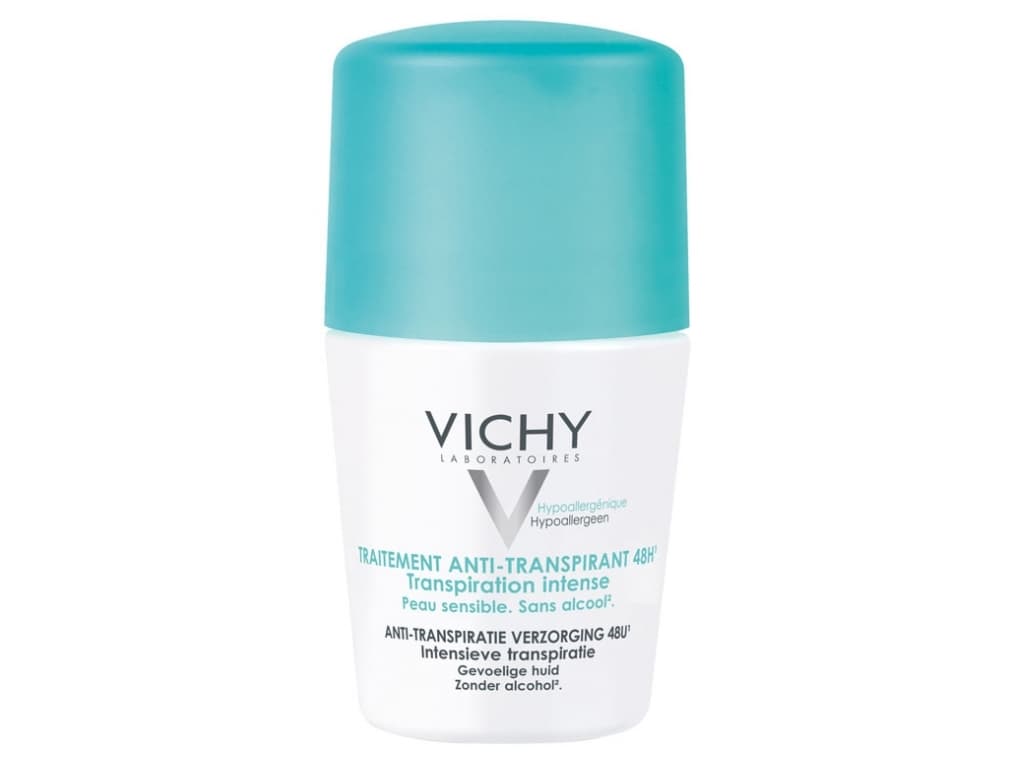 Vichy 48h Anti-Perspirant Deodorant Roll-On - Unisex - 50 ml