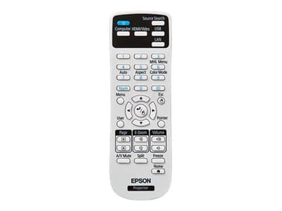 Epson 2181788, Projektori, IR Langaton, Painikkeiden painaminen, Musta, Valkoinen