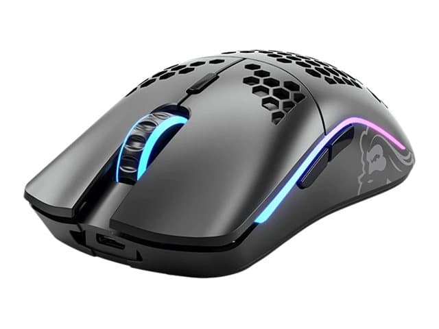 Glorious PC Gaming Race Model O, Molempikätinen, USB A-tyyppi, 12000 DPI, Musta