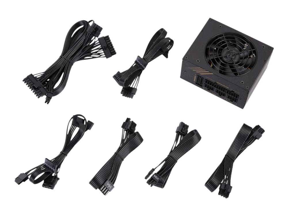 FSP Dagger Pro SDA2-650 - Strømforsyning (sisäinen) - SFX12V 3.3 - 80 PLUS Gold - AC 100-240 V - 650 Watt - aktiv PFC