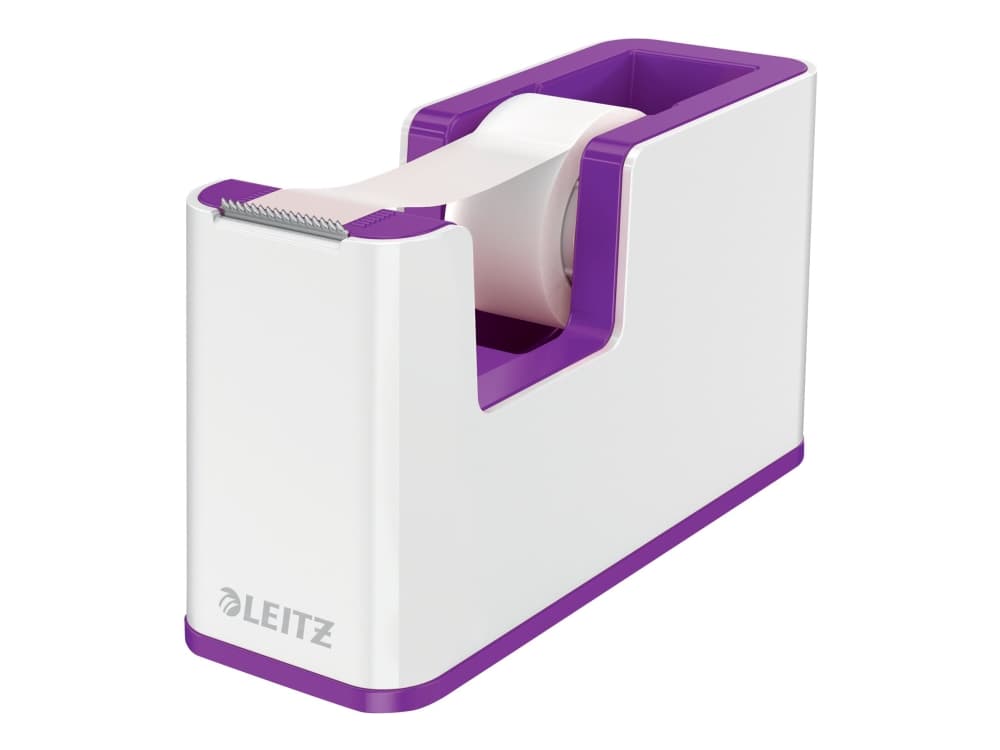 Teippiannostelija Leitz WOW Dual valkoinen/violetti
