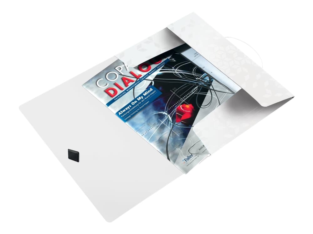 Leitz WOW - 3-kertainen kartta - A4 - kapacitet: 150 ark - hvid