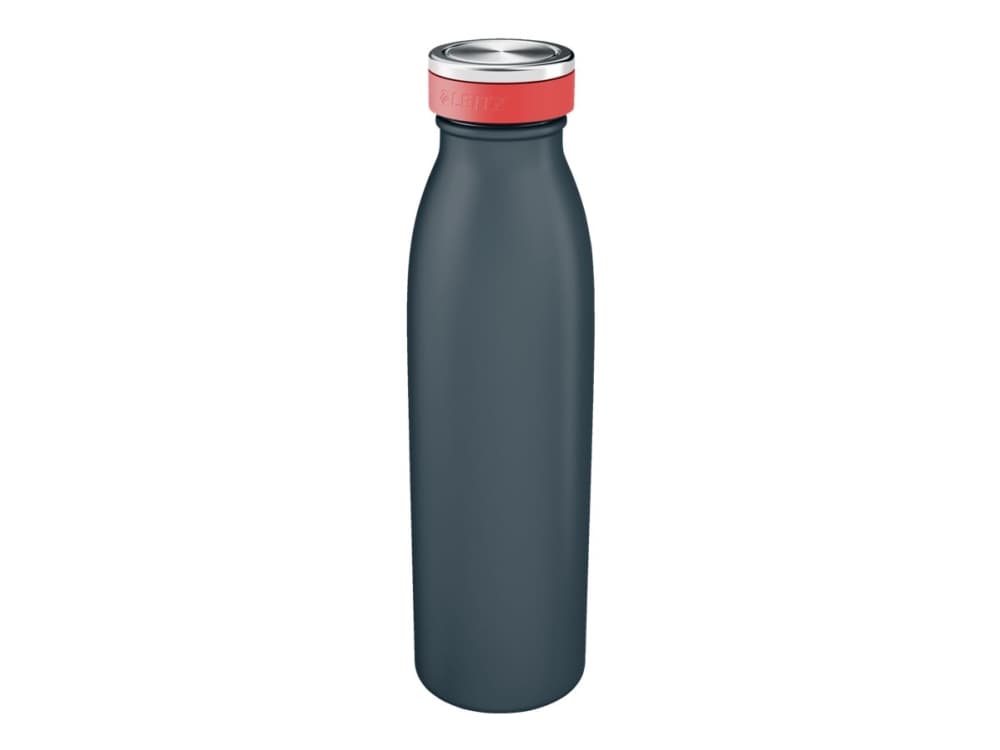 Juomapullo Leitz Cosy harmaa metalli 500 ml - kylmille tai kuumille juomille