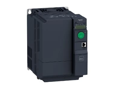 Schneider Electric ATV320U75N4B, Musta, IP20, -25 - 70 °C, 500 V, 60 Hz, 150 mm