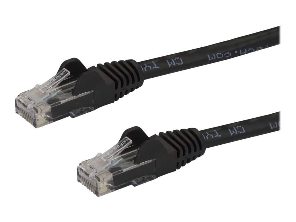StarTech.com N6PATC10MBK, 10 m, Cat6, U/UTP (UTP), RJ-45, RJ-45, musta