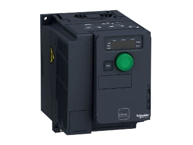 Schneider Electric ATV320U04N4C, Musta, IP20, -25 - 70 °C, 1,5 A, 105 mm, 158 mm