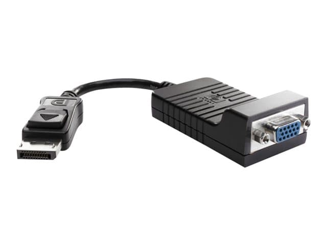 HP :n DisplayPort–VGA-sovitin, Musta, Kiina, Windows 10, Windows 11, ChromeOS, Yritys, Pakkaus on kierrätettävä