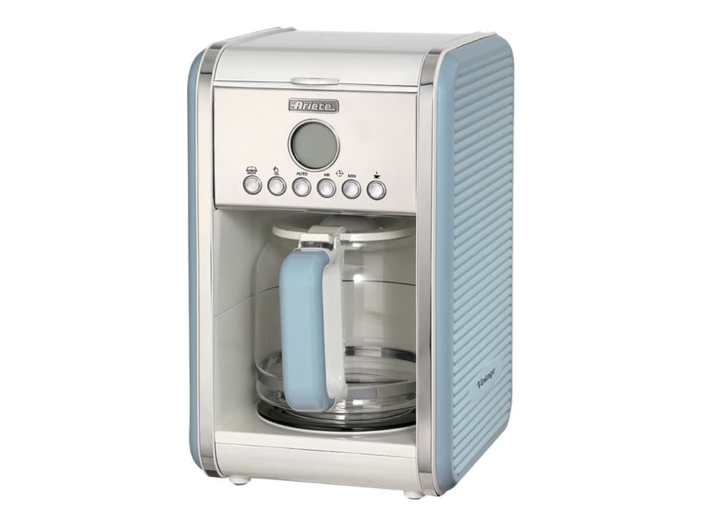 Ariete 1342/05, Suodatinkahvinkeitin, Jauhettu kahvi, 1100 W, Vaaleansininen