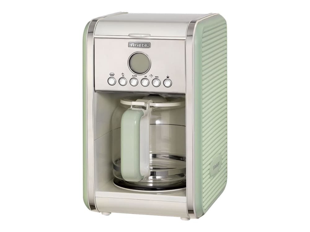 Ariete 1342/04, Suodatinkahvinkeitin, Kahvinappi, 960 W, Vihreä