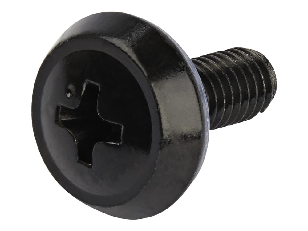 StarTech.com CABSCREW1032, Bolts & nuts, Terästä, Kiertopää, Musta, TAA, CE, REACH, RoHS, 15,9 mm