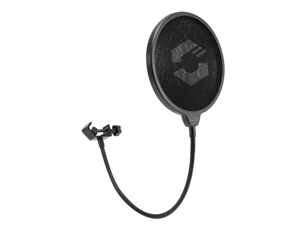 SPEEDLINK SL-800011-BK, Pöydän mikrofoniteline, Pöydän kiinnitysasluta, Musta, 15 cm, 14,8 cm, 9,5 cm