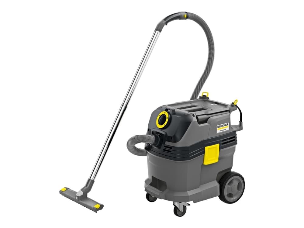 Kärcher NT 30/1 Tact L, 1380 W, 30 L, 69 dB, Musta, Harmaa, Keltainen
