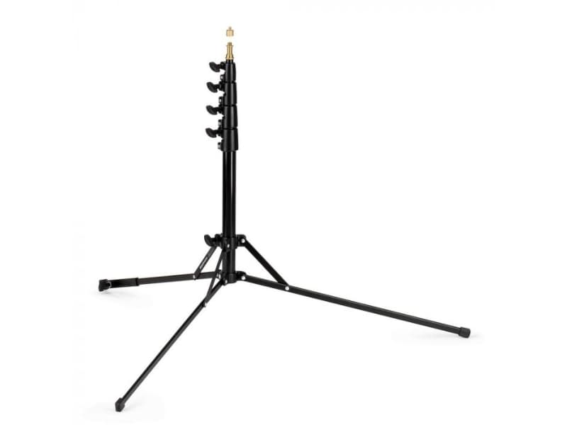 Manfrotto Nano Plus Stand, 3 jalkoja, Musta, 197 cm, 1,35 kg