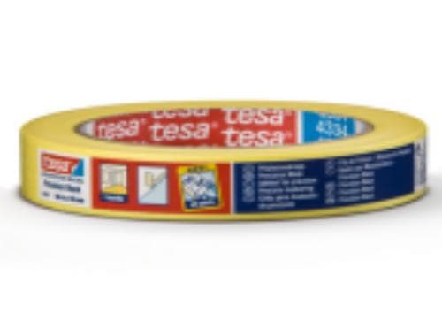 TESA 4334, 50 mm x 50 m, 50 m, 50 mm, Keltainen