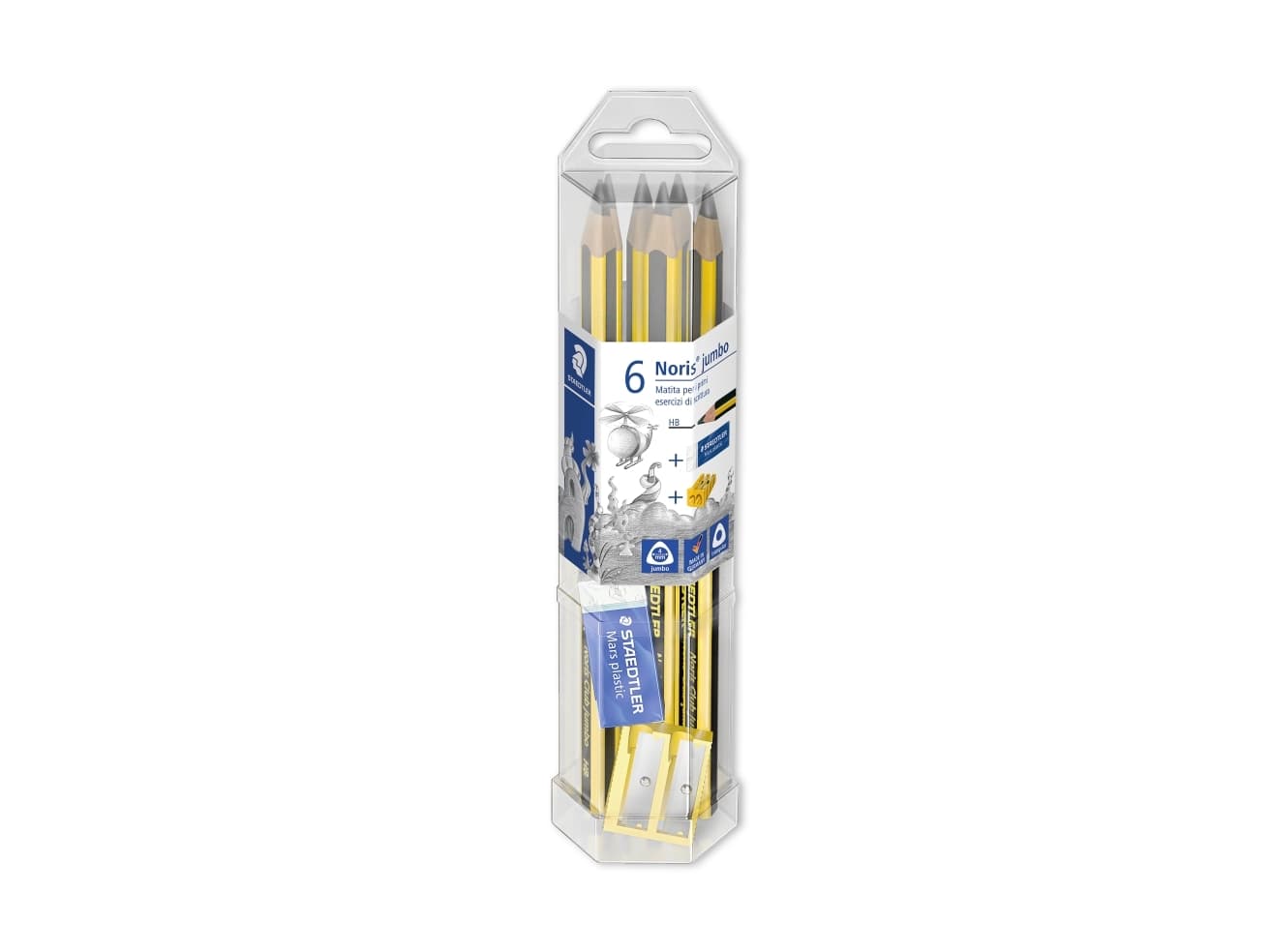 Blyant Staedtler Noris® HB bonuspaketti