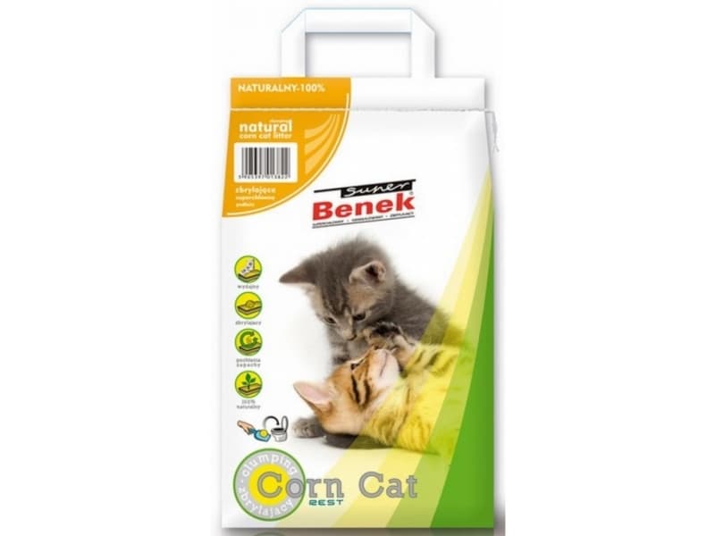 Certech Super Benek Corn Cat - Klumpumaissin kuivike 14 l