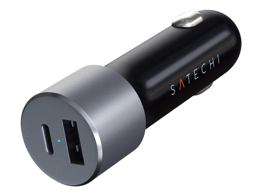 Satechi ST-TCPDCCM, Auto, Tupakansytytin, Harmaa