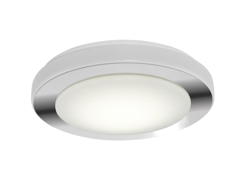 EGLO Led Carpi, 3000 K, 1500 lm, IP44, Kromi, Valkoinen