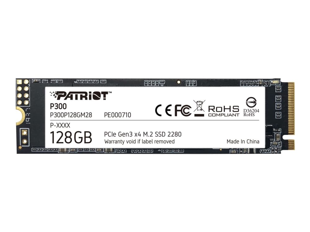 Patriot Memory P300P128GM28, 128 GB, M.2, 1600 MB/s