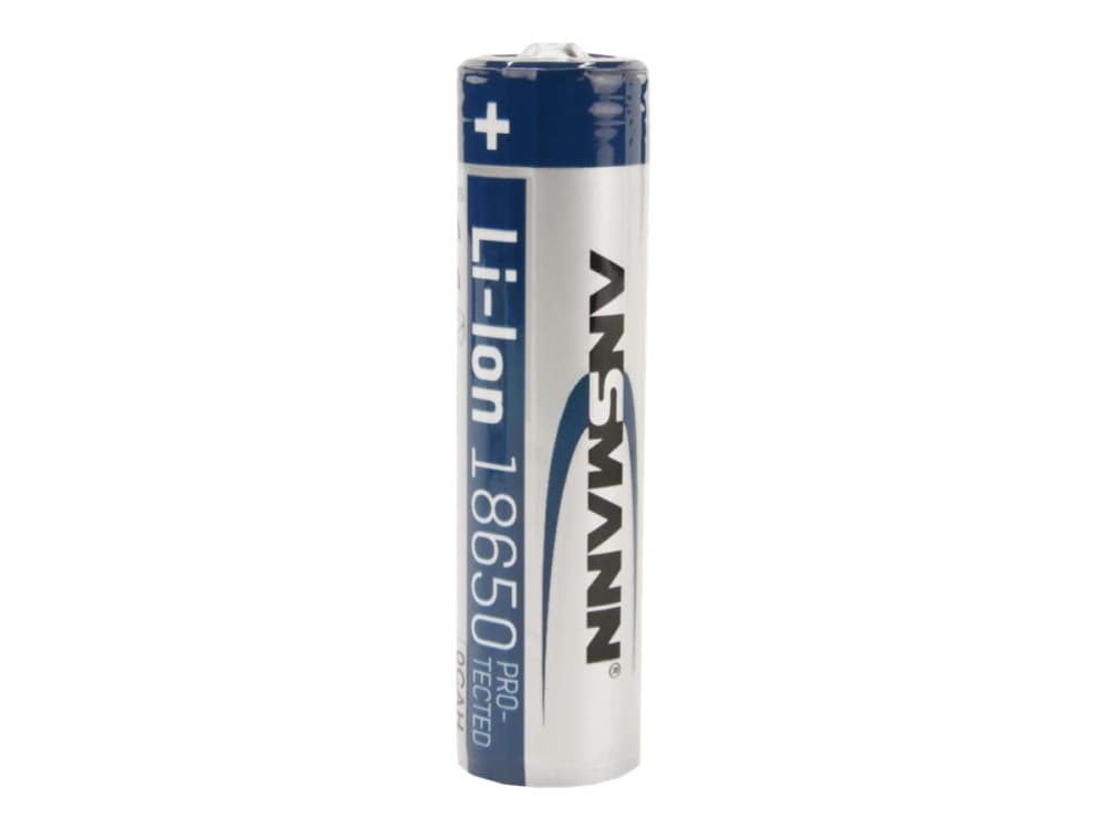 Ansmann Li-Ion Akku 18650, Ladattava akku, Litiumioni (Li-Ion), 3,6 V, 2600 mAh, 9,36 Wh, Hopea