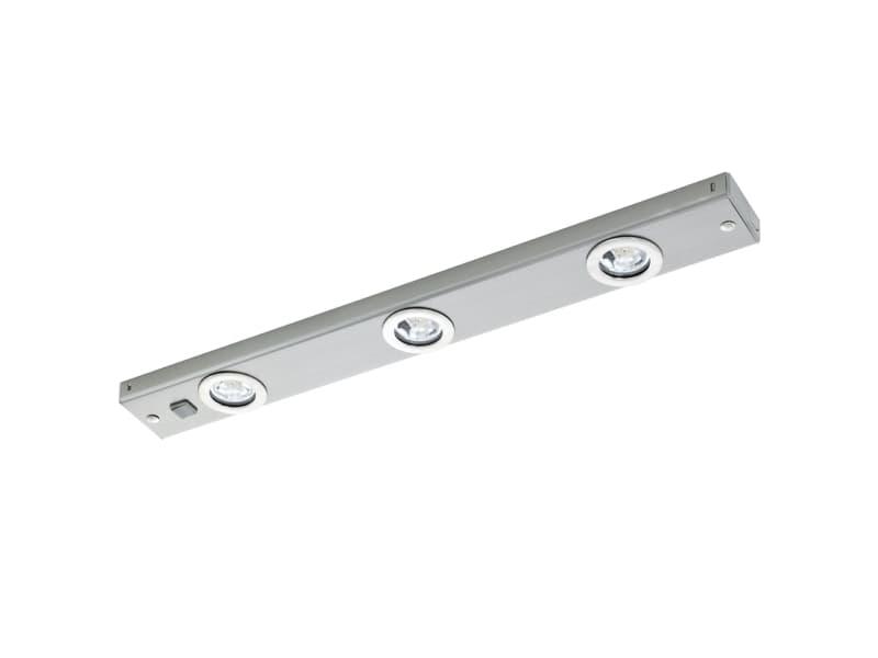 EGLO KOB LED, Kabinetti, Nikkeli, Ruostumaton teräs, Ruostumaton teräs, Suorakulmainen, IP20, 3 lamppu(a)