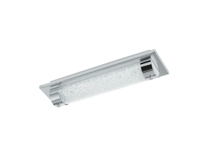 EGLO Tolorico, LED, Ei vaihdettavissa oleva hehkulamppu, 4000 K, 1100 lm, IP44, Kromi, Läpinäkyvä