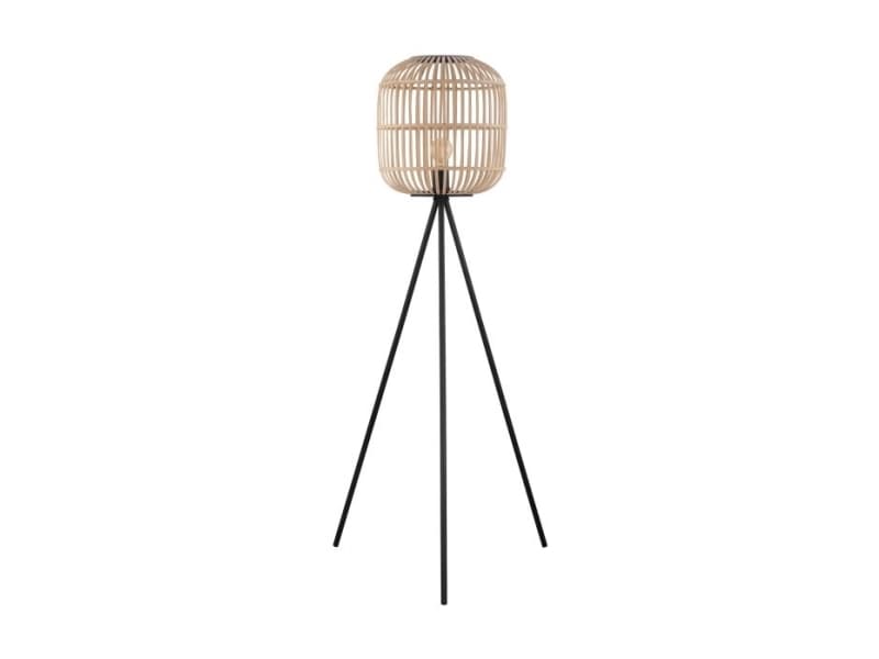 EGLO Bordesley, Musta, Puu, E27, 1 lamppu(a), 220-240 V, 50 - 60 Hz