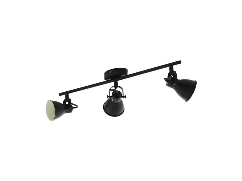 EGLO SERAS 2, Pinta-asennettavat spottivalot, GU10, 220-240 V, Musta
