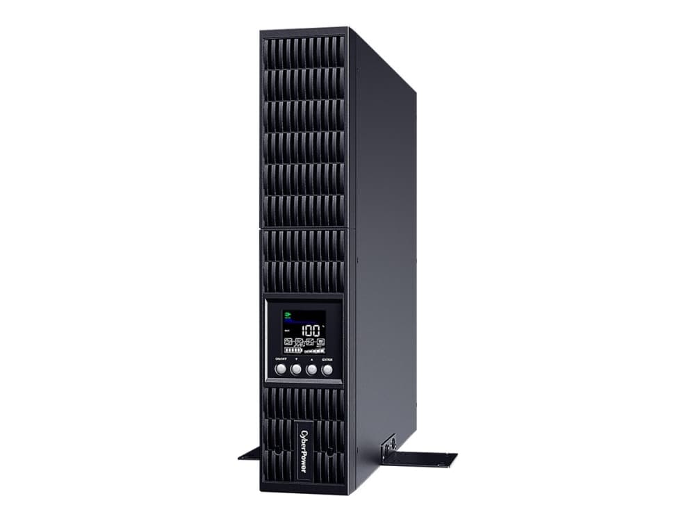 CyberPower OLS2000ERT2UA, Taajuuden kaksoismuunnos (verkossa), 2 kVA, 1800 W, Sini, 190 V, 300 V