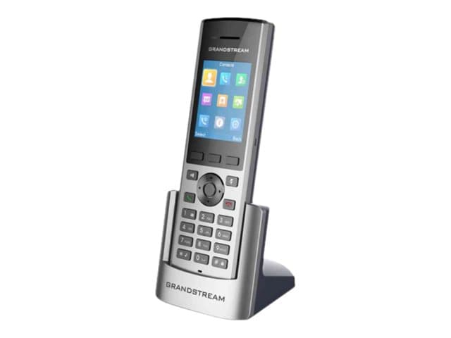 Grandstream Networks DP730, IP Phone, Musta, Harmaa, Johdoton puhelin, 50 m, 400 m, 10 linjat