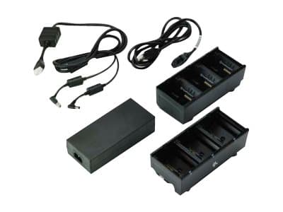 Zebra SAC-MPP-6BCHEU1-01, Akkulaturi, Sisätila, AC–DC, Zepra, ZQ610 ZQ620 ZQ510 ZQ520 QLn220 QLn320 QLn220 HC QLn320 HC, Musta