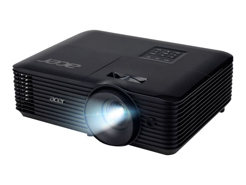 Acer X1228H - DLP-projektori - UHP - kannettava - 3D - 4500 ANSI lumenia - XGA (1024 x 768) - 4:3