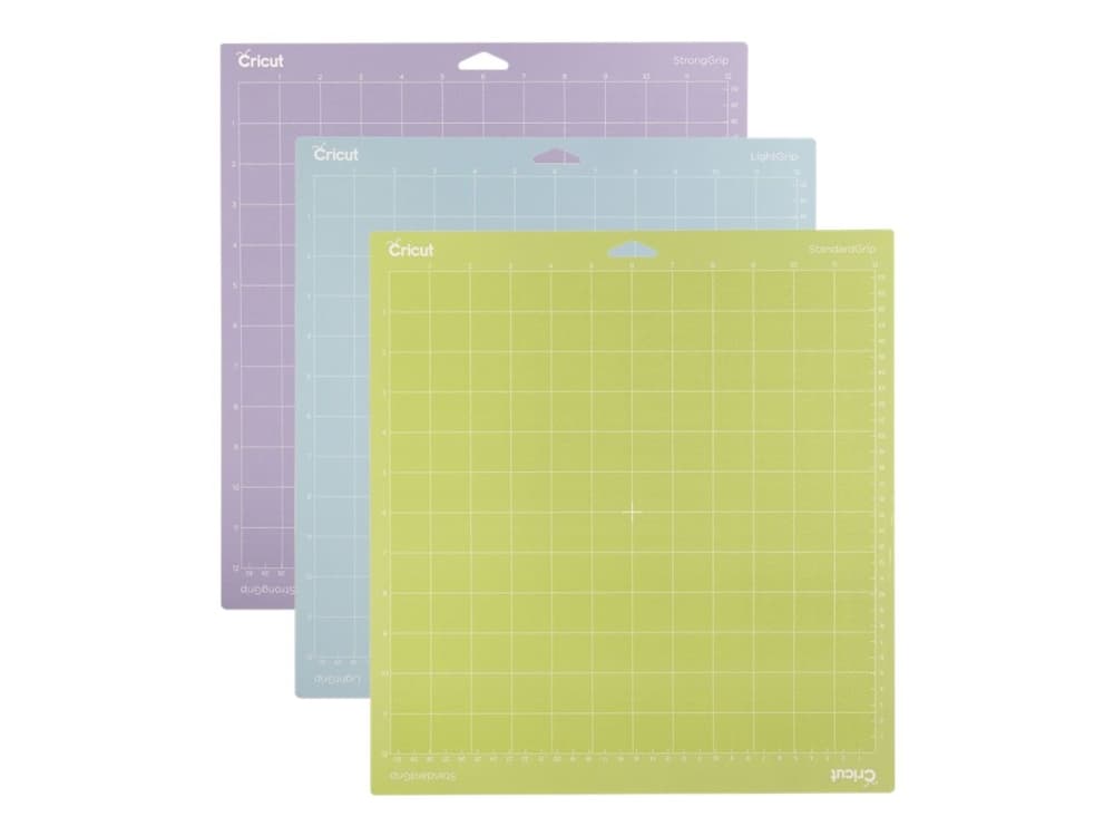 Cricut Machine Mat Variety Pack - leikkuumattosarja - 3 kpl - 30,5 x 30,5 cm