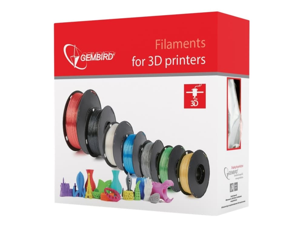 Gembird - Naturfarvet - 1 kg - 330 m - PLA-filamentti (3D)