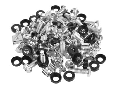 Lanberg AK-1302-S, Asennussarja, Musta, Ruostumaton teräs, 50 kpl