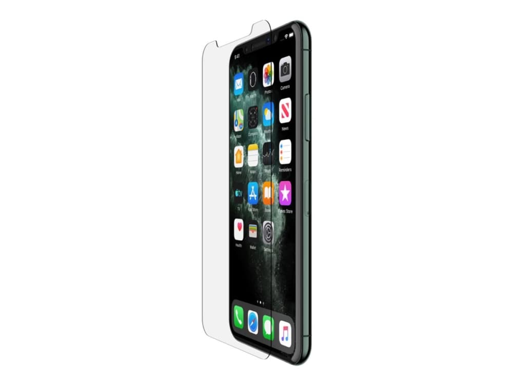 Belkin SCREENFORCE InvisiGlass Ultra, Apple, iPhone 11, iPhone XR, Antibakteerinen, Läpinäkyvä, 1 kpl
