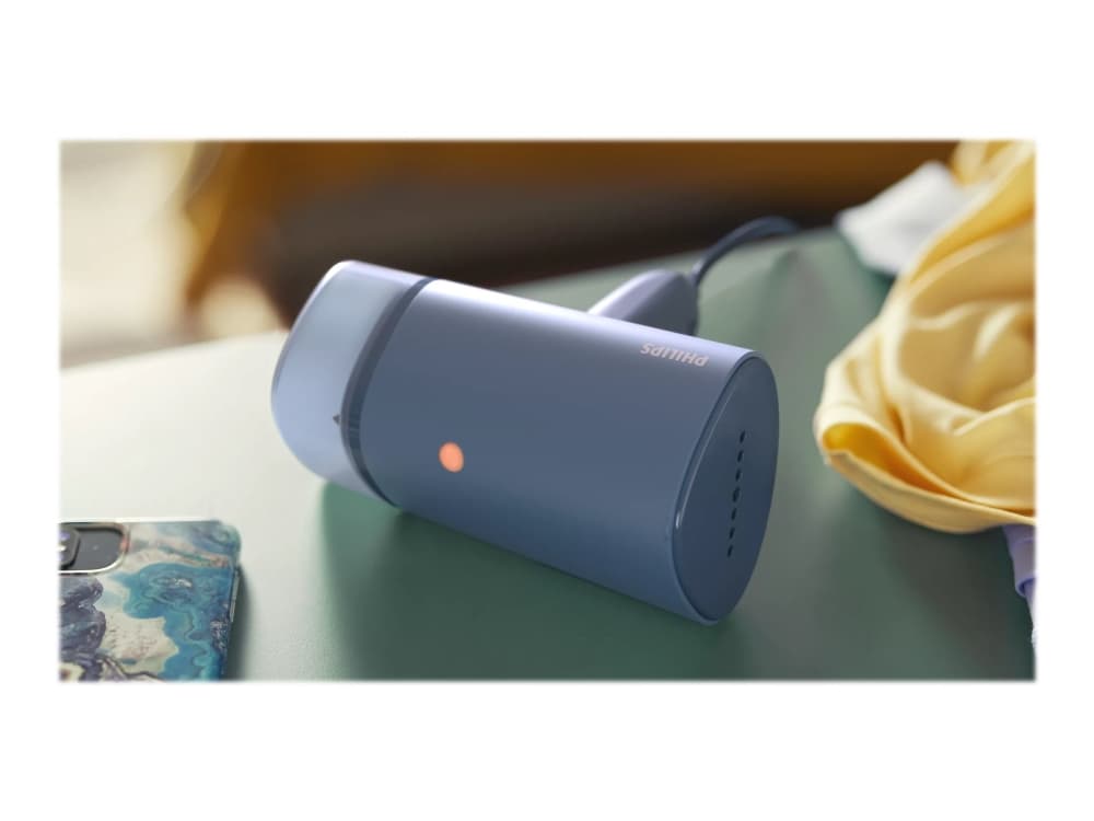 Philips 3000 series STH3000/20 Kannettava höyrystin, Kannettava vaatehöyrystin, 0,1 L, 0,5 min, Sininen, 20 g/min, 2 m