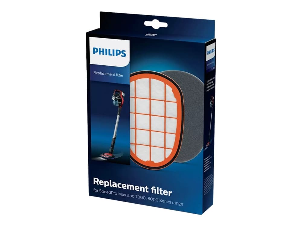 Philips Yksi kehikollisen suodattimen vaihtopakkaus, Sauvaimuri, Lisätarvikepakkaus, Musta, FC6812 FC6813 FC6822 FC6823 FC6826 FC6901 FC6902 FC6903 FC6904, 1 kpl