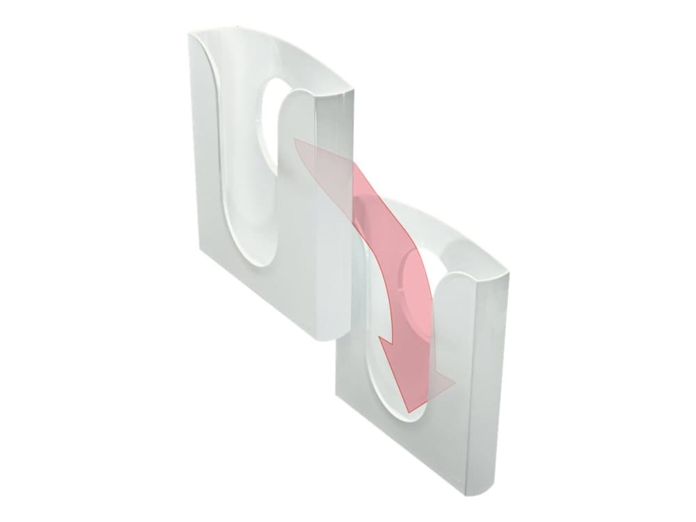 Leitz Lokerikko Presenter, Muovi, Läpinäkyvä, A4, 255 mm, 45 mm, 280 mm