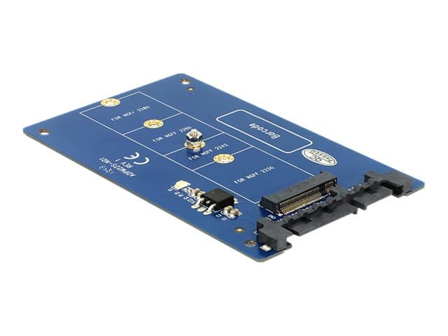 Delock Converter SATA 22 pin > M.2 NGFF - Lagringskontrol - SATA 6Gb/s - SATA 6Gb/s - SATA 6Gb/s