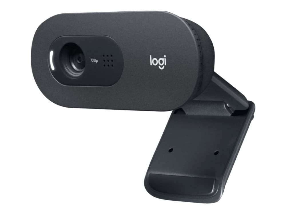 Logitech C505e - Webkamera - väri - 720p - kiinteä polttoväli - ääni - USB