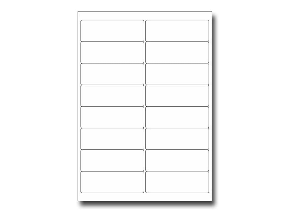 HERMA 10309, Valkoinen, Pyöristetty suorakulmio, Irroitettava, Paperi, Matta, Laser/Inkjet