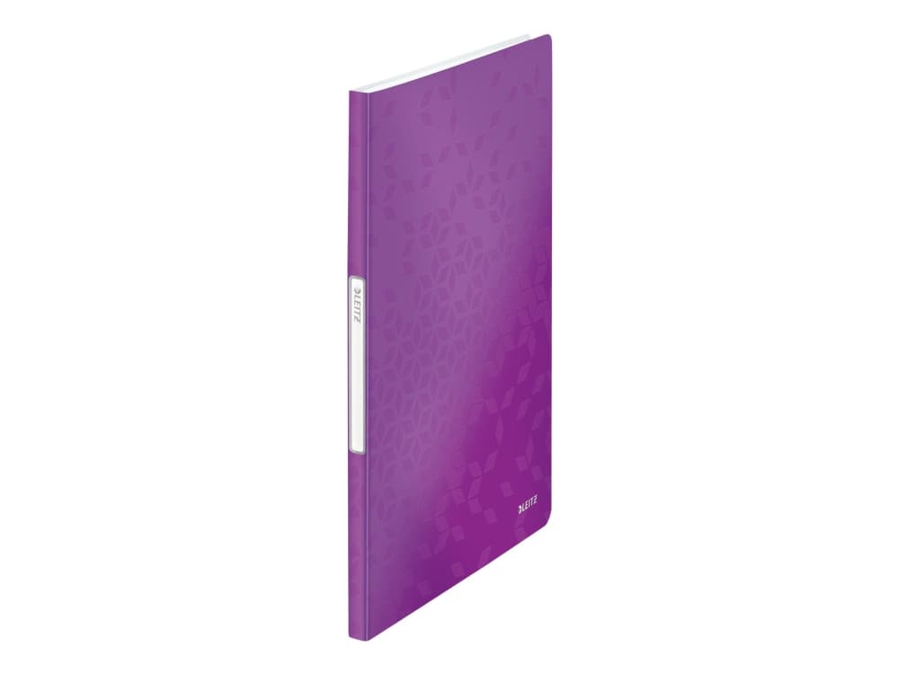 Näyttökirja Leitz WOW PP 20 taskua violetti - (10 kpl)