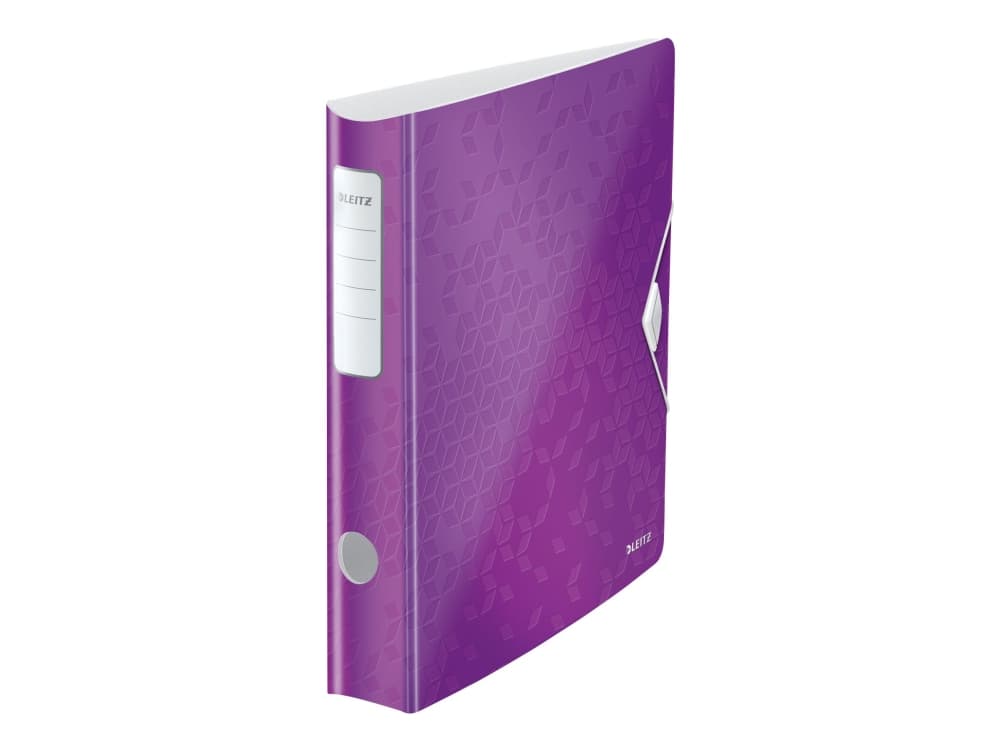 Leitz mappi Active PP WOW A4/65mm, A4, Solumuovi, Purppura, 350 arkkia, 80 g/m², 6,5 cm