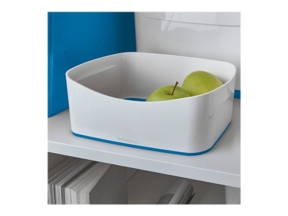 Säilytyslokero MyBox valkoinen/sininen - (4 kpl)